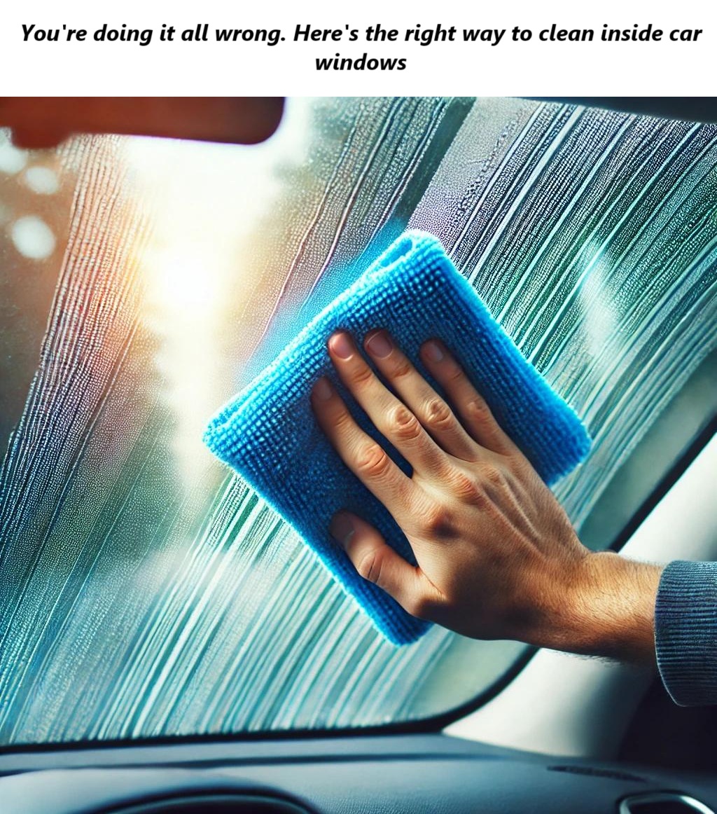 The Right Way to Clean Inside Car Windows for a Crystal-Clear View